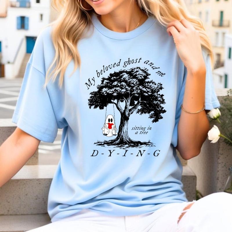 Swiftie My Beloved Ghost And Me Dying Halloween Shirt