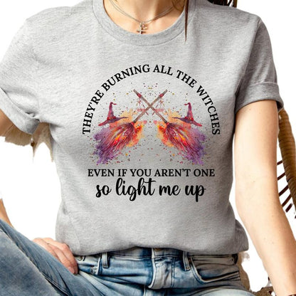 Swiftie They Are Burning All The Witches So Light Me Up Shirt