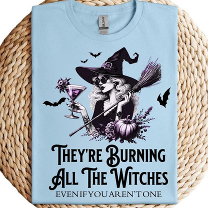 Swiftie They Are Burning All The Witches T-Shirt