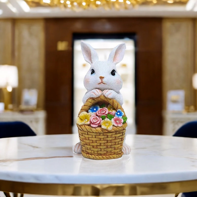 Easter Bunny Resin Art Lamp