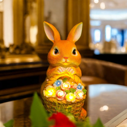 Easter Bunny Resin Art Lamp