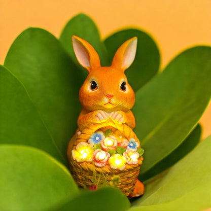 Easter Bunny Resin Art Lamp