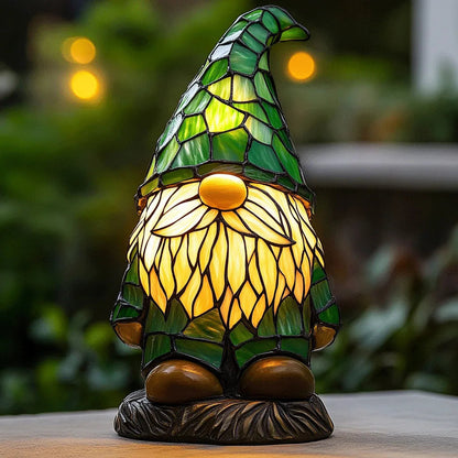 Garden Gnome Resin Art Lamp