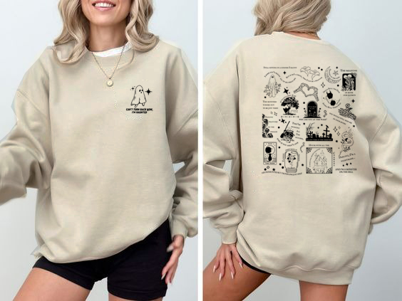 Spooky Swiftie Halloween Season Shirt, Halloween Song Lyrics Sweatshirt