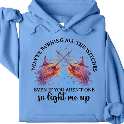 Swiftie They Are Burning All The Witches So Light Me Up Shirt