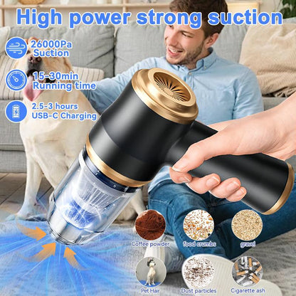 PowerVac™ Wireless Handheld Car Vacuum Cleaner